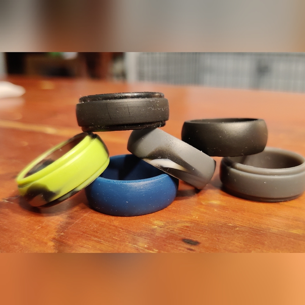 6pk Rubber Rings